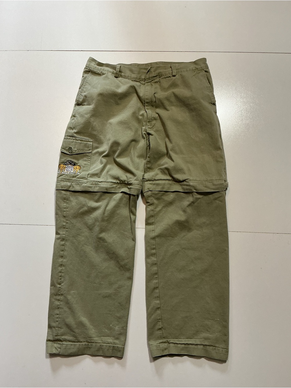 Vintage Topi Mount Kenya Safari Club East Africa 2 In 1 Convertible Cargo Pants
